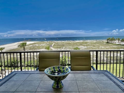 This balcony is the PERFECT spot for a cup of coffee in the morning, or a glass of wine in the evening!