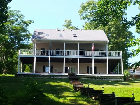 View of house from the lake