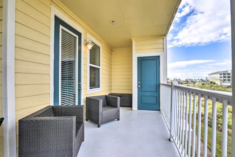 Private Furnished Balcony