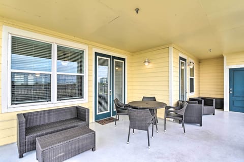 Private Furnished Balcony