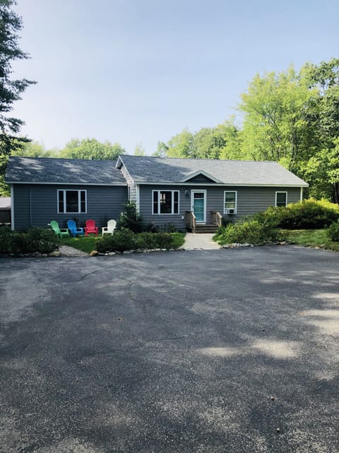 Front  of house rebuilt in 2017