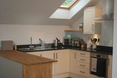 The Hayloft - granite and oak work tops