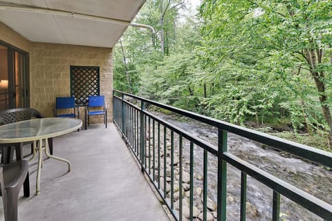 Private balcony - You will enjoy listening to the water just outside your unit.