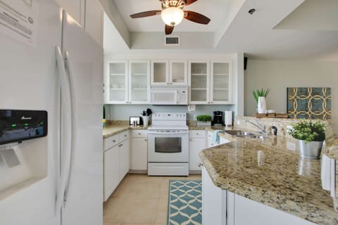 Fully stocked kitchen