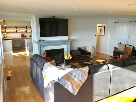 Full streaming Hulu and Netflix accounts plus many more.  AppleTV included.