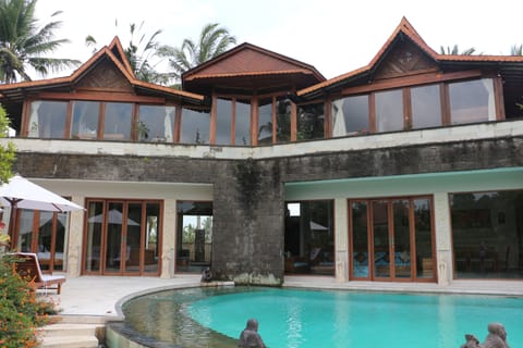 Two Authentic Wooden Teak "Joglo" Style Family Bedrooms on the Upper Floor