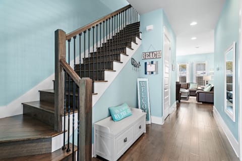Head upstairs