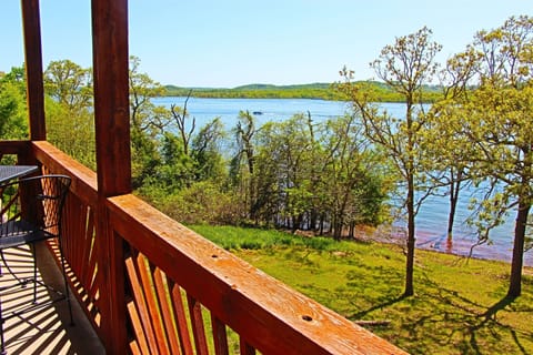 Walk right down to the lake to fish or swim!