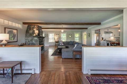 Sunroom into Living room