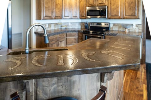 Upstairs Kitchen - "Serenity on the 6th Hole".