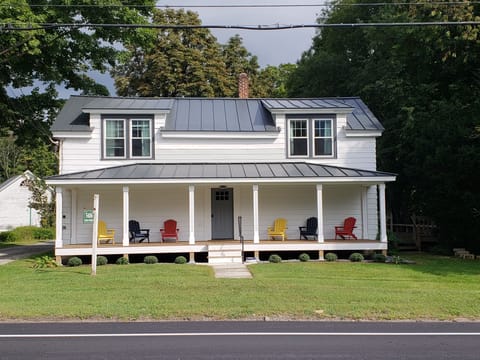 View of your home from the street/ relax on the porch/enjoy the Mountain View 