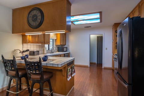 Kitchen view from dining area