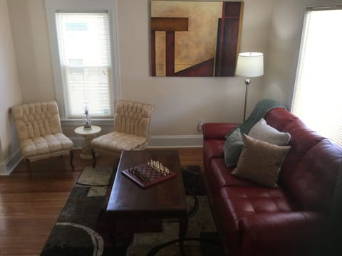 Nicely appointed living room with furnishings that add to the ambiance 