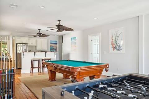 Foosball Table & Living Room - 1st Floor & Kitchenette