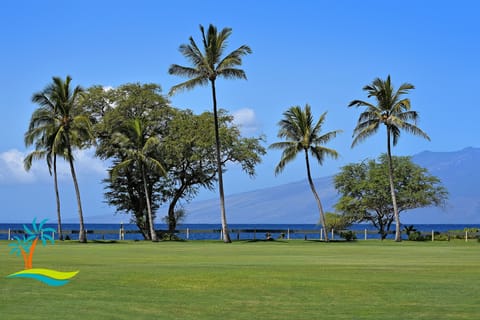 Kaanapali Beach with Kaanapali Golf Course