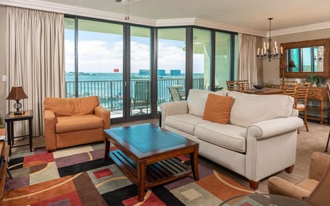 Lighthouse on the Bay 2702, Orange Beach, Alabama, bay view, 2 bedroom condominium on the 7th floor