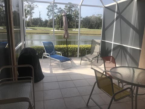 Water view, golf course 16th fairway