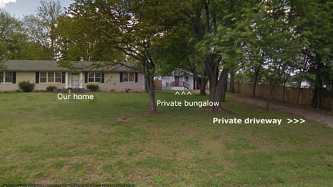 Private driveway, spacious