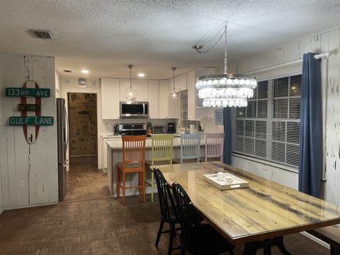 Dining Table that is 100 year old reclaimed barn wood.