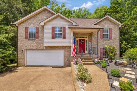 Front of home on a quiet cul de sac