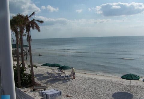 View from the elevated beach house on Pelican Landing's Private Beach Island