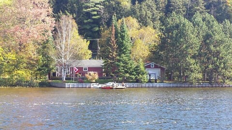 Little Boshkung Lake view looking towards cottage