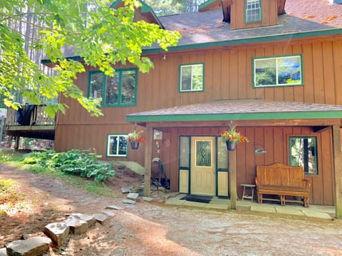 Lower Entrance to the cottage