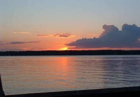 Gorgeous sunsets over the lake!