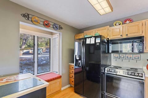 Bay Window in the Kitchen Provides Bright Natural Light