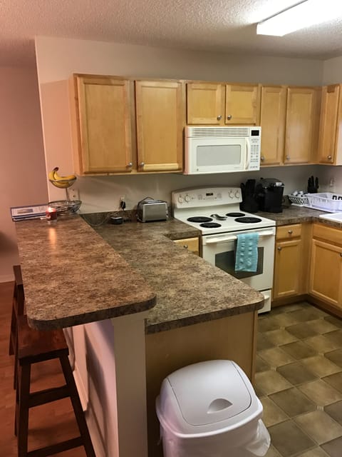 Well-equipped kitchen