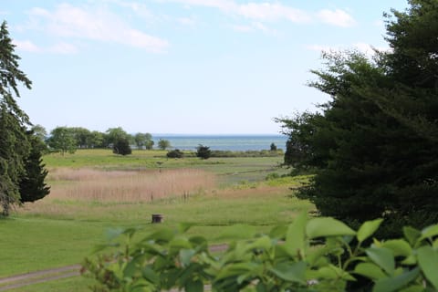 The view of the Sound & CT River mouth.