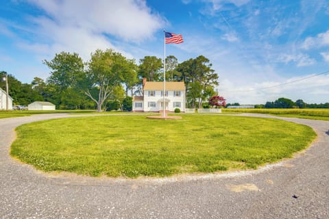 Cape Charles Vacation Rental | 5BR | 2BA | 1,200 Sq Ft | Stairs to Access