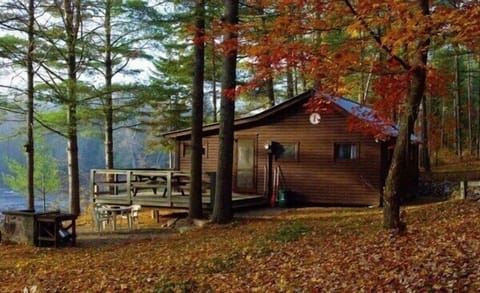 Whitepine Cottage in autumn