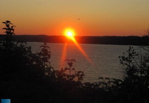 Beautiful sunsets from back deck.