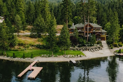 3 acre property has 2 boat docks on our beautiful no-wake cove.