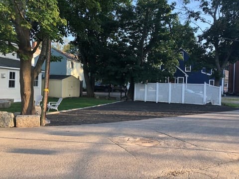 2 spaces in the parking lot 