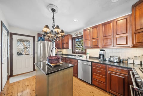 Kitchen is Open to Dining Room and Living Room