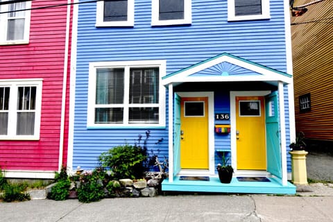 Exterior of this Jellybean Row House