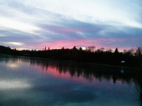 Sunset on the lake