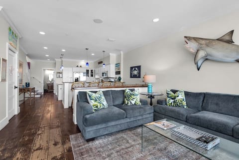 Plenty of seating in the living room