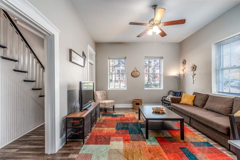 Charming historic home near downtown St Charles with updates & special touches! 