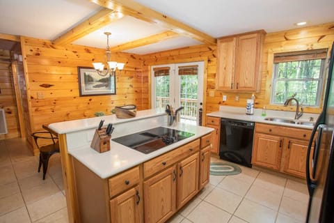 Flat-Top Stove with Updated Appliances