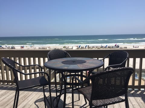 This condo has gorgeous views of the Gulf.