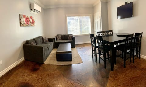 Living Room and Dining Area