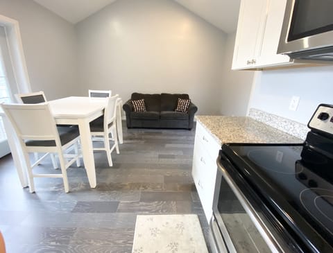 Upstairs Living/Dining/Kitchen Area