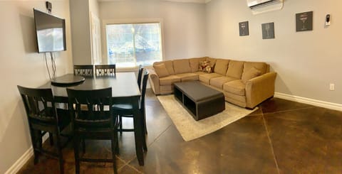 Living Room and Dining Area