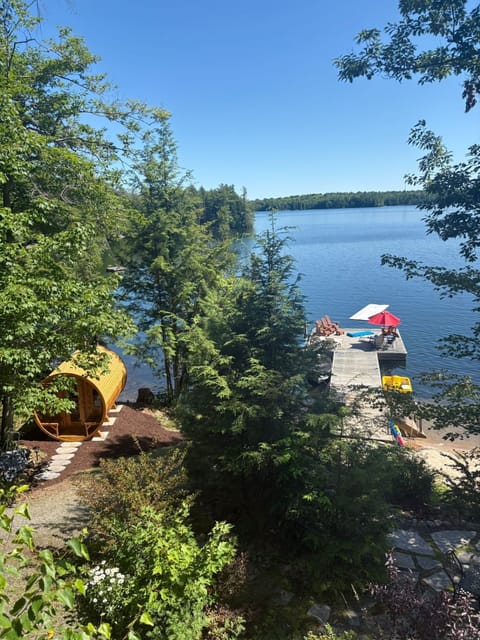 View of Sauna and Main Dock