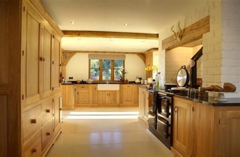 fabulous farmhouse style kitchen with AGA