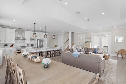 Buena Vista - Seagrove Beach - Third Floor - Dining Area - Buena Vista - Seagrove Beach - Third Floor - Living, Dining, and Kitchen Area