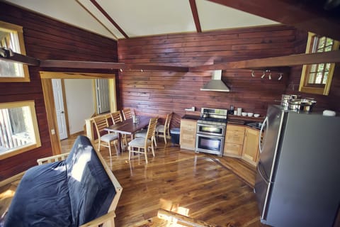 Kitchen and living room